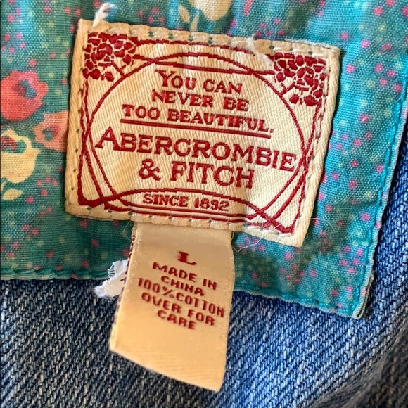 Vintage Abercrombie & Fitch Jean Jacket - Picture 8 of 10